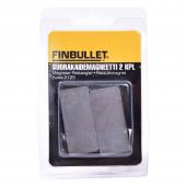 Finbullet Suorakaide magneetit 2kpl