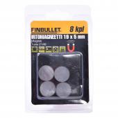Finbullet Irto magneetti 8kpl 19x5mm