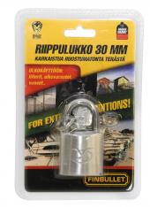 Finbullet Ruostumaton riippulukko 30mm
