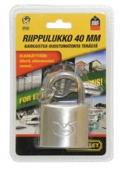 Finbullet Ruostumaton riippulukko 40mm