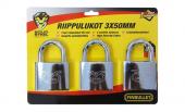 Finbullet Riippulukkosarja 3x50mm