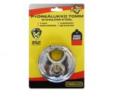 Finbullet Teräslukko 70mm pyöreä