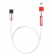 Skross Micro USB + Lightning latausjohto 2in 1