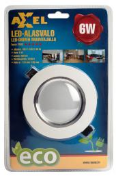 AXXEL LED-alasvalo 6W 115mm