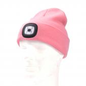 OUTDOOR Pipovalo pinkki LED ladattava