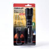 LED-käsivalo 10 W<br> ladattava 2000 mAh