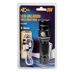 Ladattavat LED-taskulamput